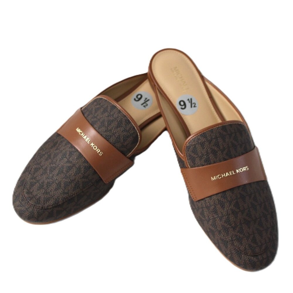 Michael Kors Women's Signature Slip-On Mule Size 9.5